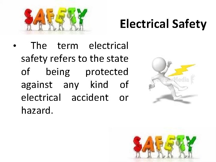 Month April Topic Basic Electrical Safety Class VII