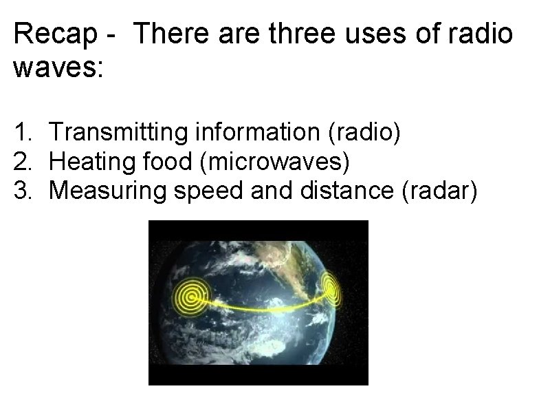 Waves these are made by vibrating electrical