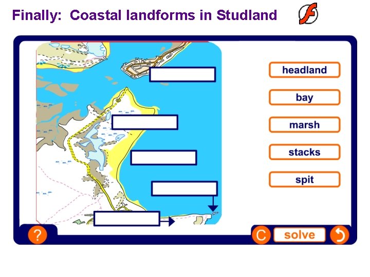 Finally: Coastal landforms in Studland 