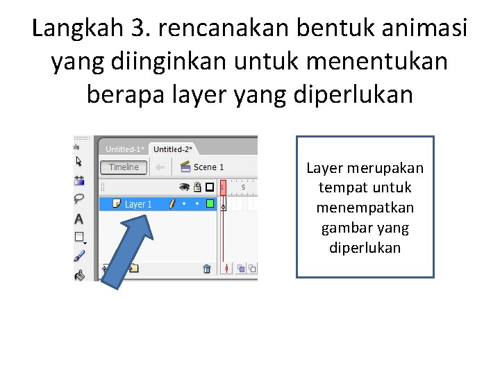 Langkah 3. rencanakan bentuk animasi yang diinginkan untuk menentukan berapa layer yang diperlukan Layer