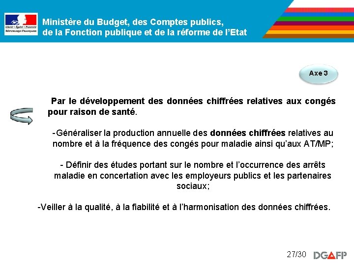 Ministère du Budget, des Comptes publics, de la Fonction publique et de la réforme