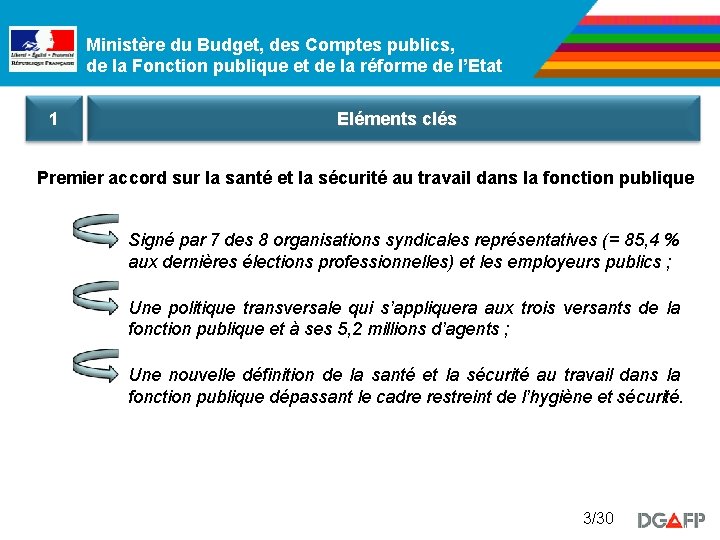 Ministère du Budget, des Comptes publics, de la Fonction publique et de la réforme