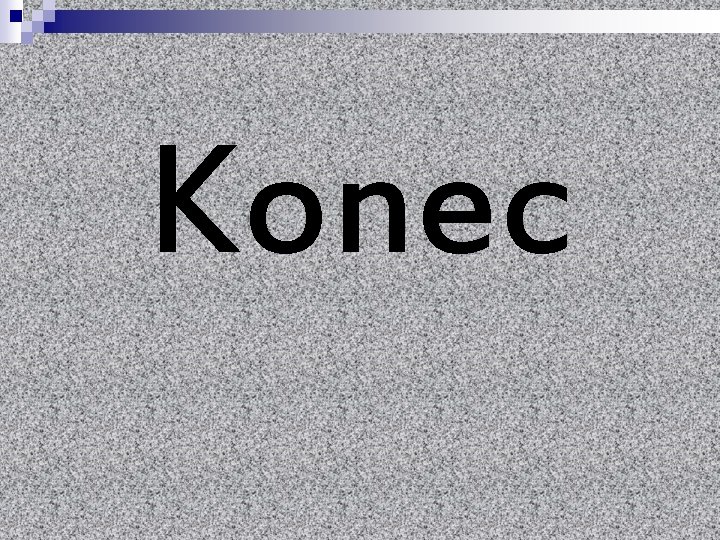 Konec 