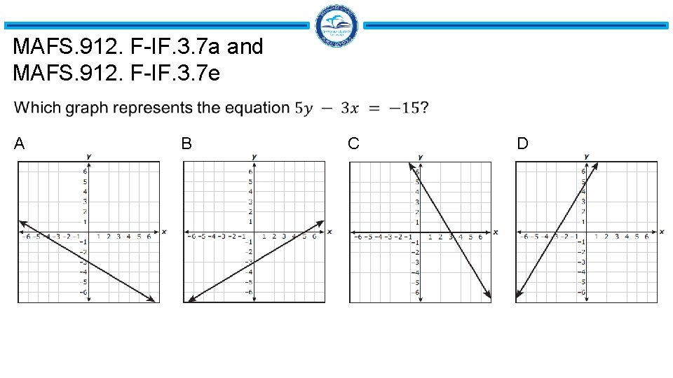 MAFS. 912. F-IF. 3. 7 a and MAFS. 912. F-IF. 3. 7 e A MAFS. 912. F-IF. 3. 7 a and MAFS. 912. F-IF. 3. 7 e A