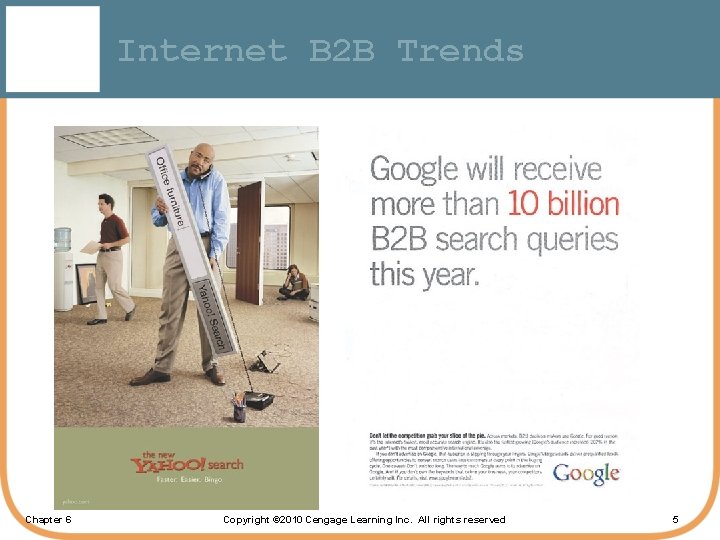 Internet B 2 B Trends Chapter 6 Copyright © 2010 Cengage Learning Inc. All