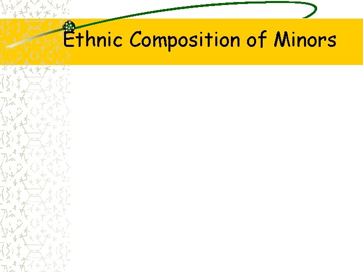 Ethnic Composition of Minors 