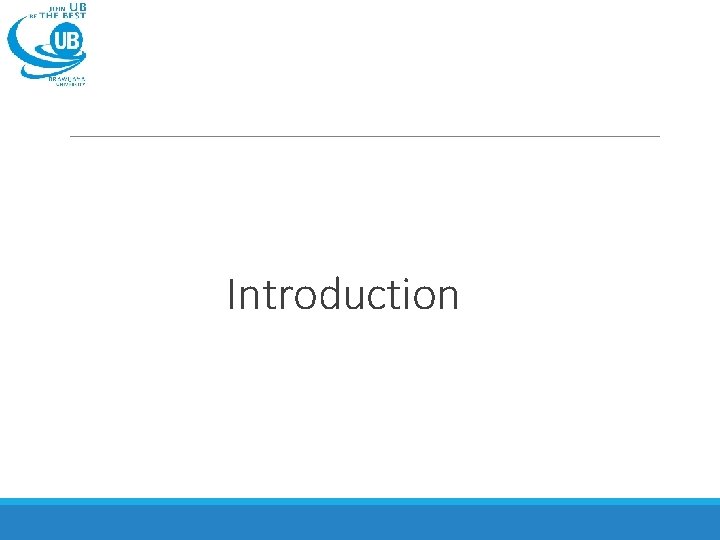 Introduction 