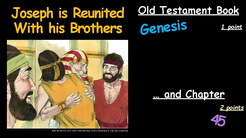 Joseph is Reunited With his Brothers Old Testament Book s i s e n