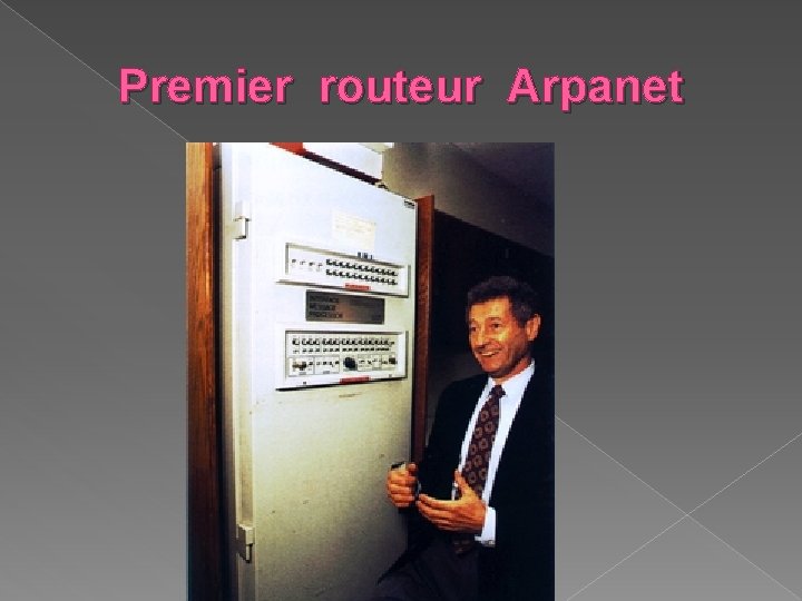 Premier routeur Arpanet 