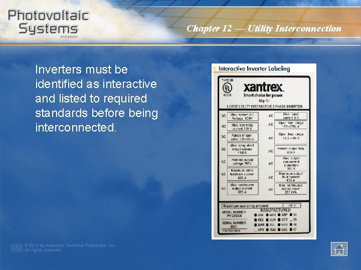 Power Point Presentation Chapter 12 Utility Interconnection Distributed
