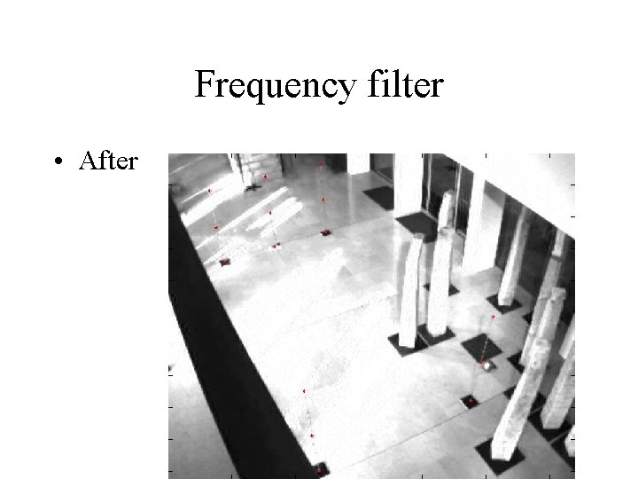 Frequency filter • After 