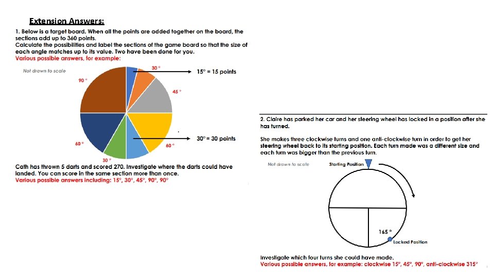 Extension Answers: 