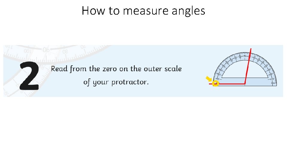 How to measure angles 