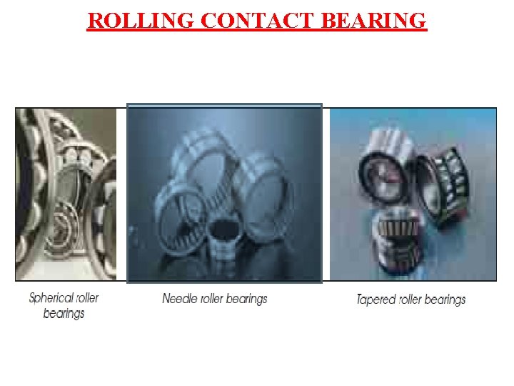 ROLLING CONTACT BEARING 