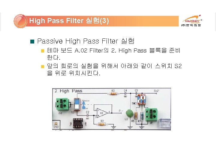 Low Pass Filter High Pass Filter Band Stop
