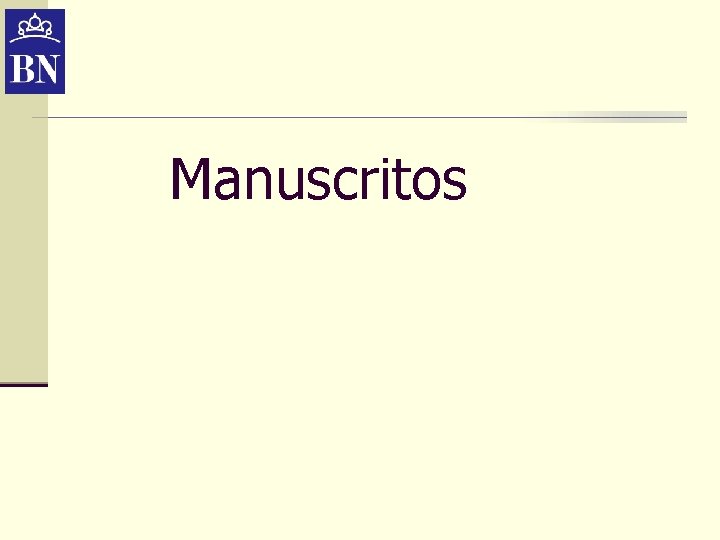 Manuscritos Manuscritos