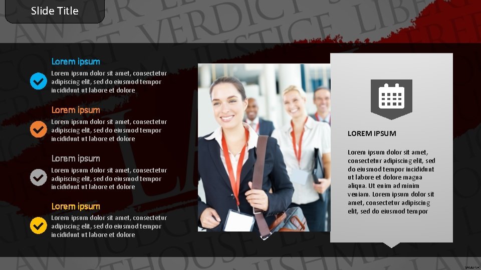Slide Title Lorem ipsum Lorem ipsum dolor sit amet, consectetur adipiscing elit, sed do