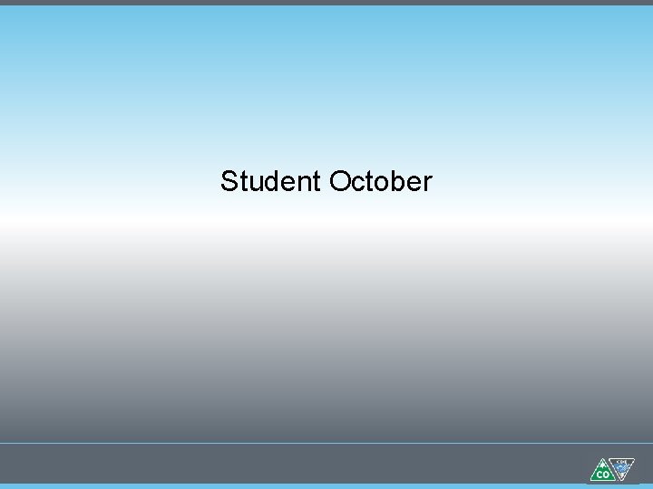 Student October 