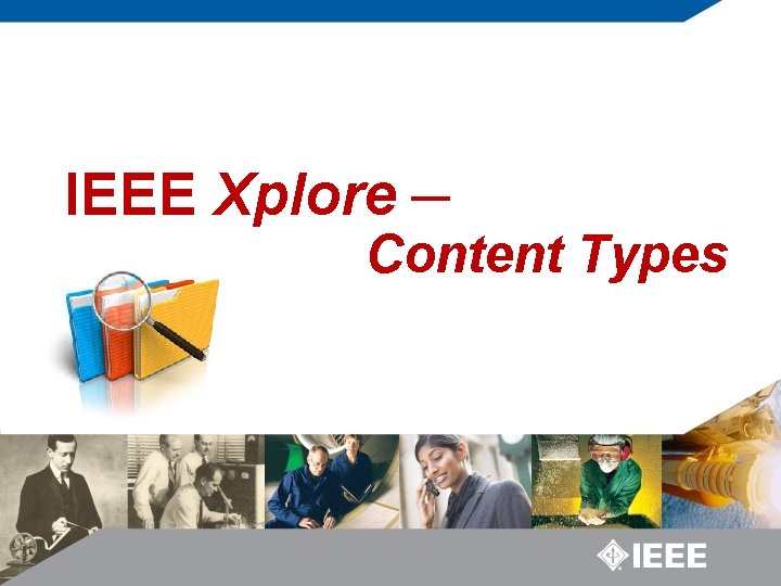 IEEE Xplore ─ Content Types 