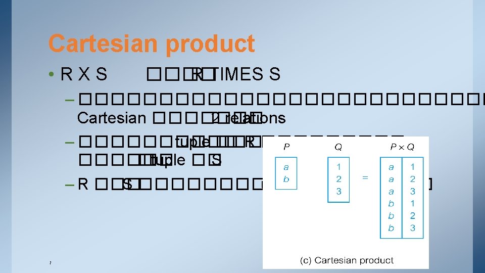 Overview Relational Algebra Traditional Set Operation Union Intersection