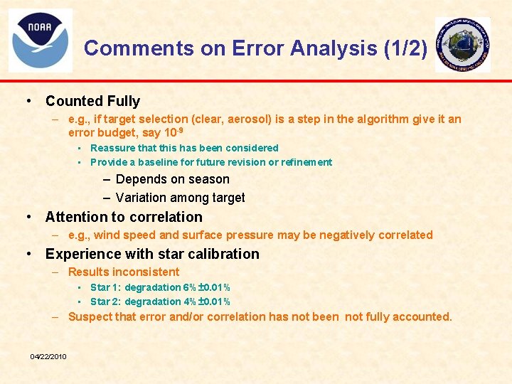 Comments on Error Analysis (1/2) • Counted Fully – e. g. , if target