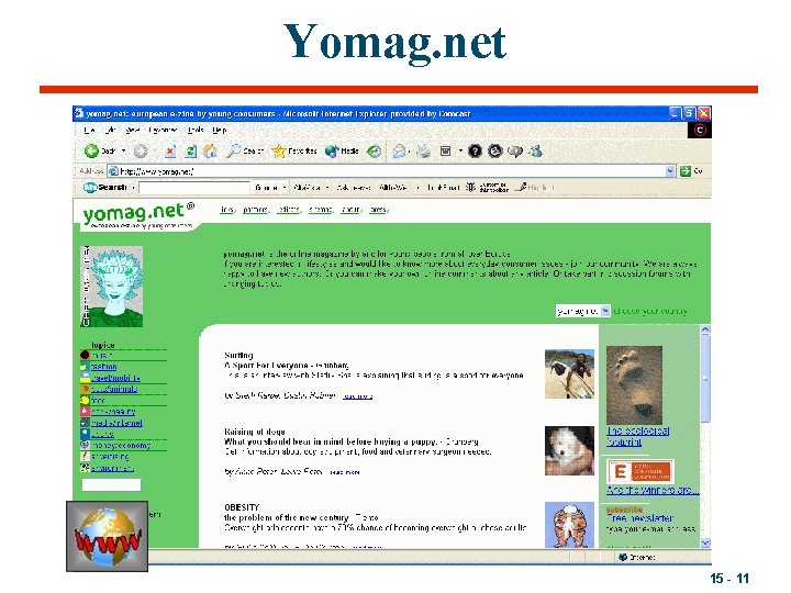 Yomag. net 15 - 11 