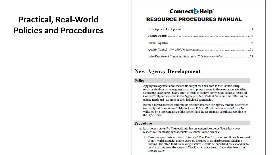 Practical, Real-World Policies and Procedures 