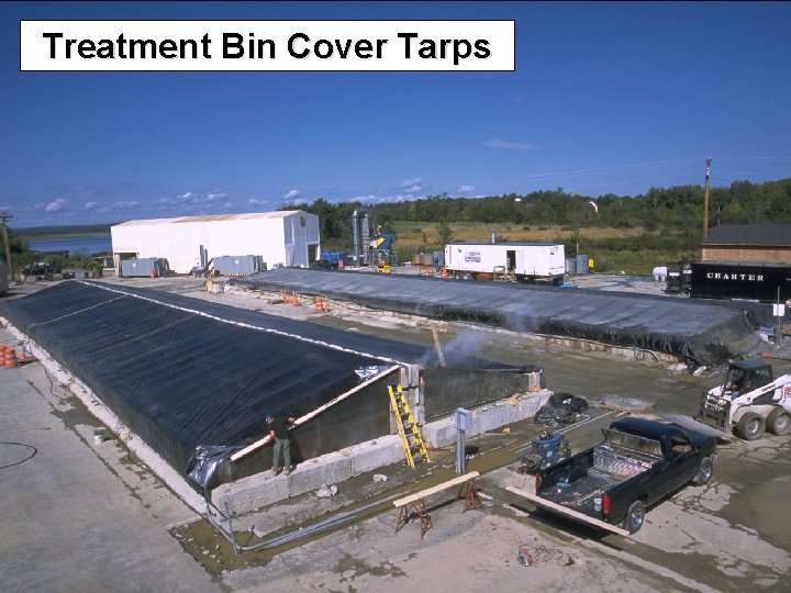 Treatment Bin Cover Tarps 