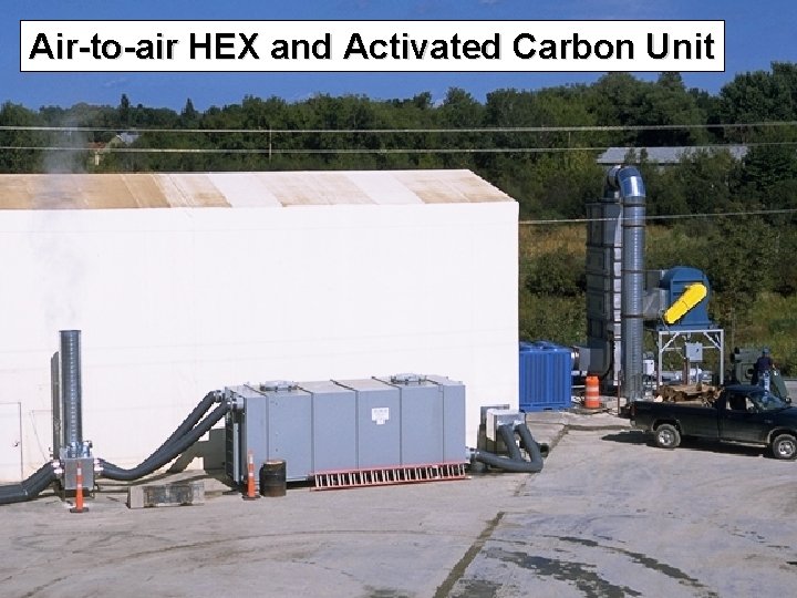 Air-to-air HEX and Activated Carbon Unit 