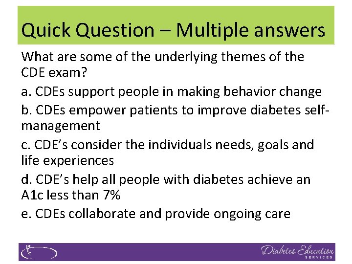 Quick Question – Multiple answers What are some of the underlying themes of the