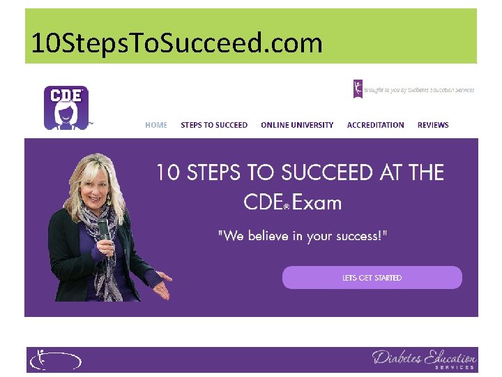 10 Steps. To. Succeed. com 