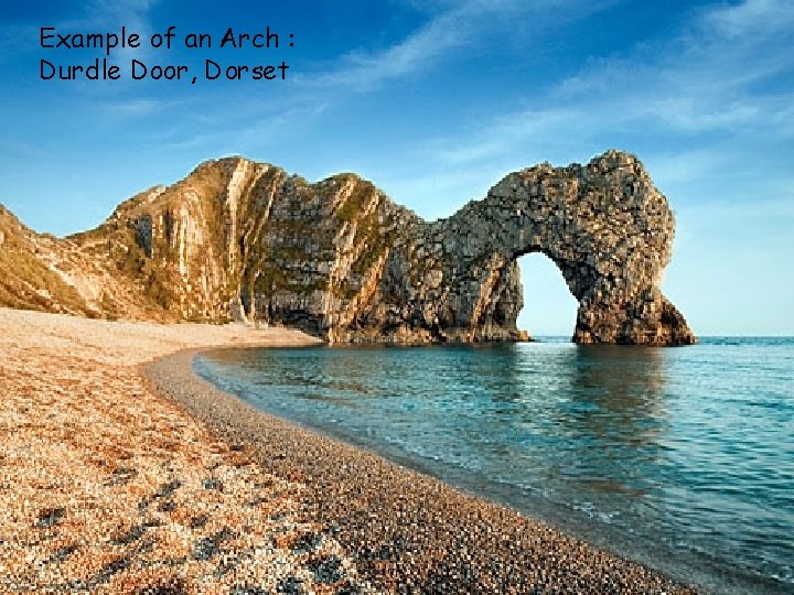 Example of an Arch : Durdle Door, Dorset 