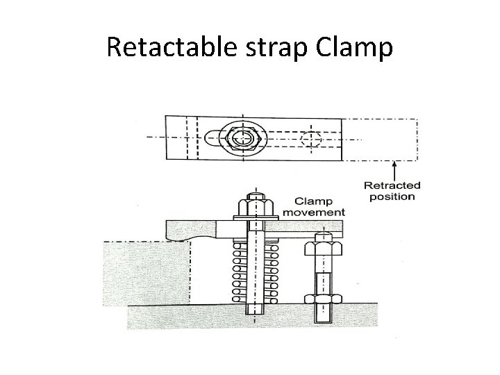 Retactable strap Clamp 