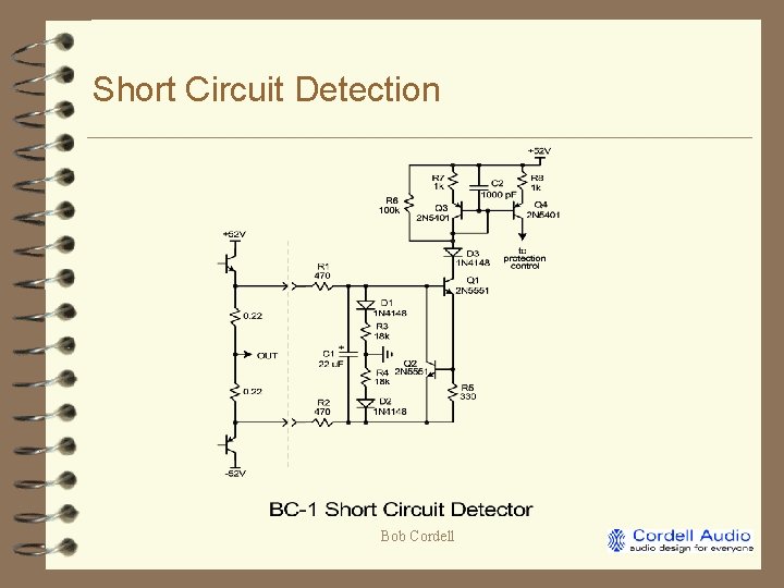 Short Circuit Detection Bob Cordell 