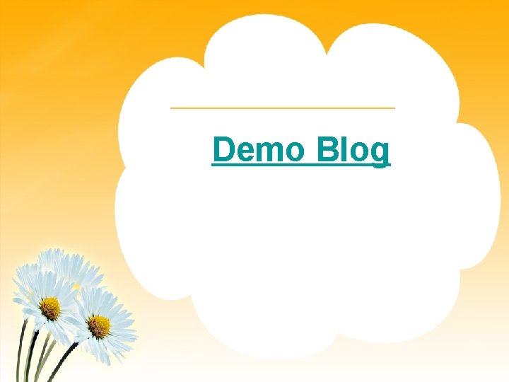 Demo Blog 