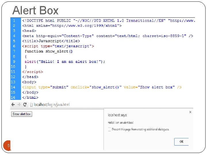 Alert Box 5 Alert Box 5