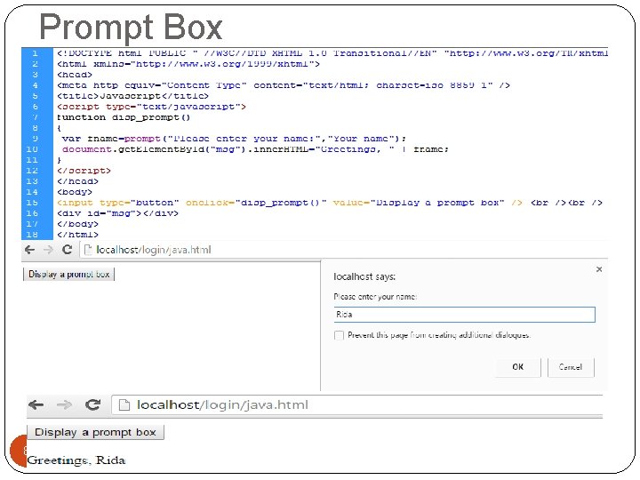 Prompt Box 8 Prompt Box 8