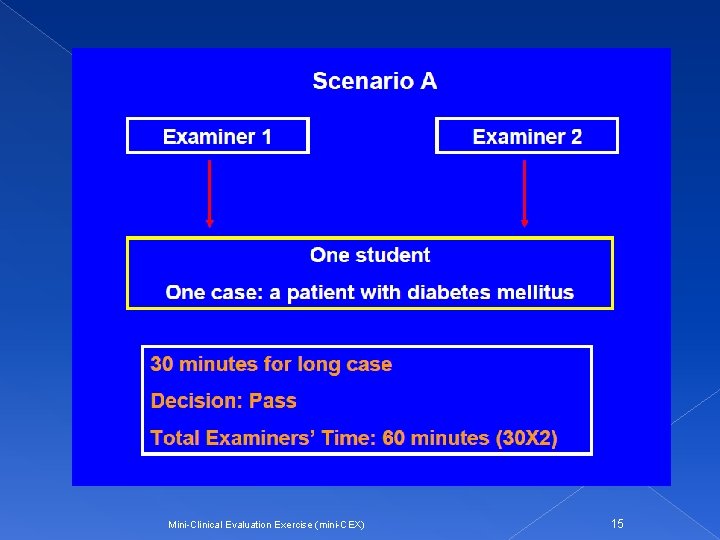 Mini-Clinical Evaluation Exercise (mini-CEX) 15 