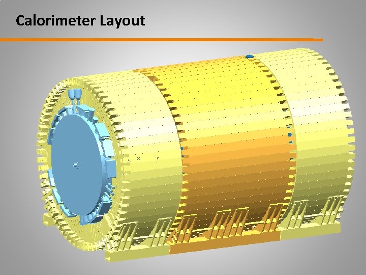 Calorimeter Layout 