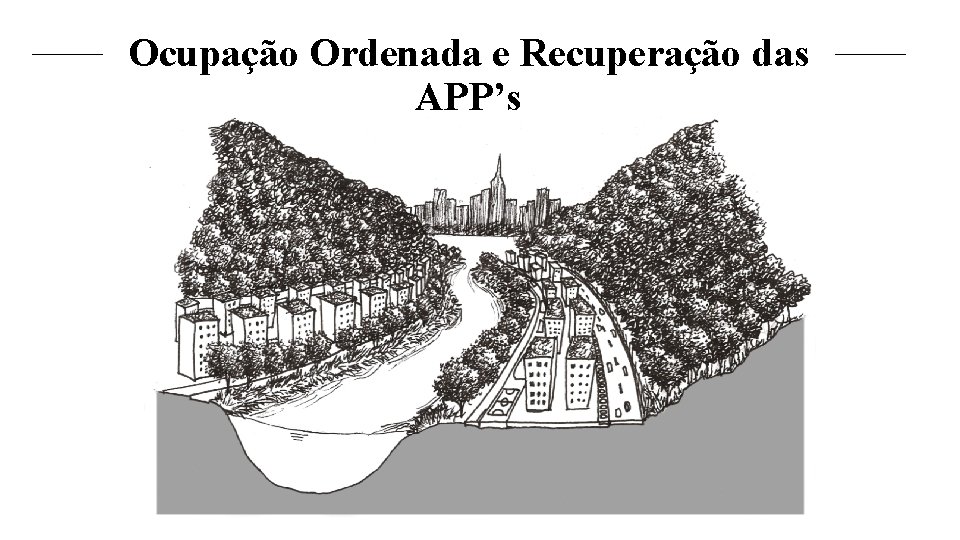 Ocupação Ordenada e Recuperação das APP’s 