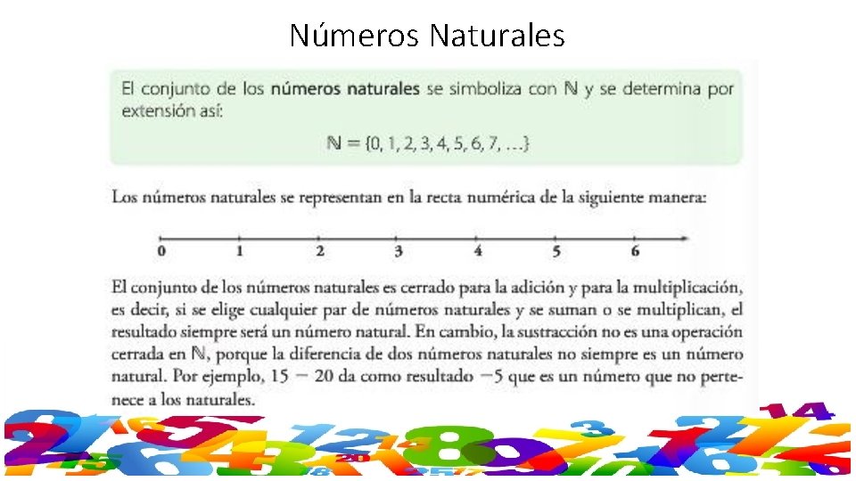 Números Naturales 