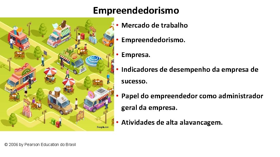 Empreendedorismo • Mercado de trabalho • Empreendedorismo. • Empresa. • Indicadores de desempenho da