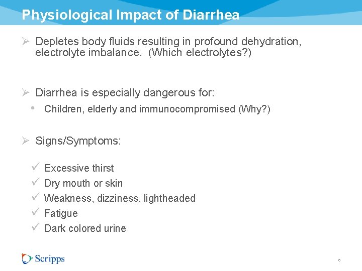 May 2017 The Diarrhea Differential Elizabeth Liz Holston