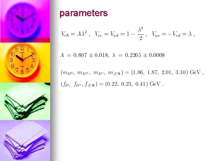 parameters 