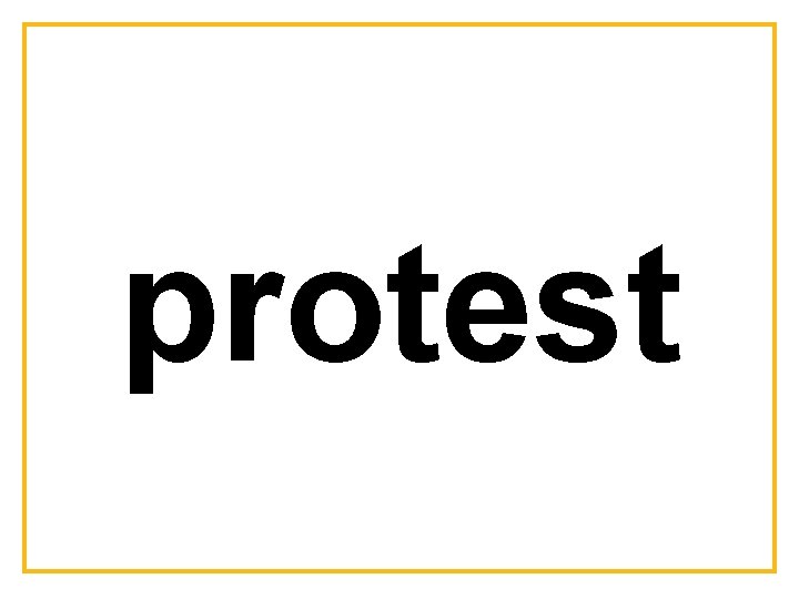 protest 