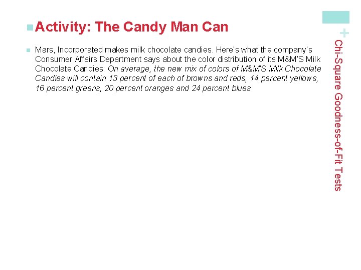 Mars, Incorporated makes milk chocolate candies. Here’s what the company’s Consumer Affairs Department says