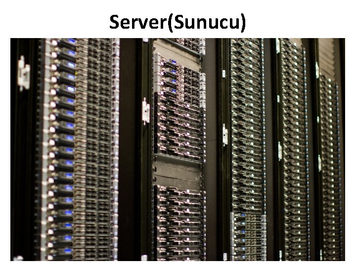 Server(Sunucu) 