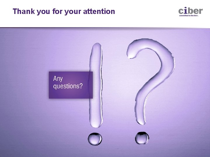 Thank you for your attention 81 • Title of presentation 