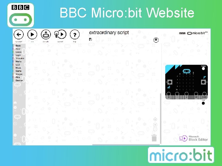 BBC Micro: bit Website 