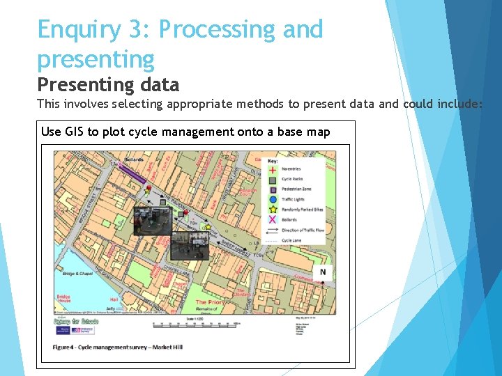 Enquiry 3: Processing and presenting Presenting data This involves selecting appropriate methods to present